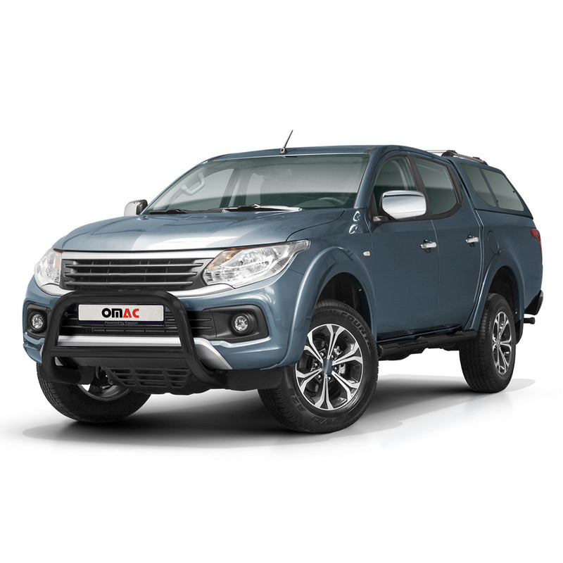 Frontbügel Frontschutzbügel für Fiat Fullback 2016-2021 ABE Stahl Schwarz