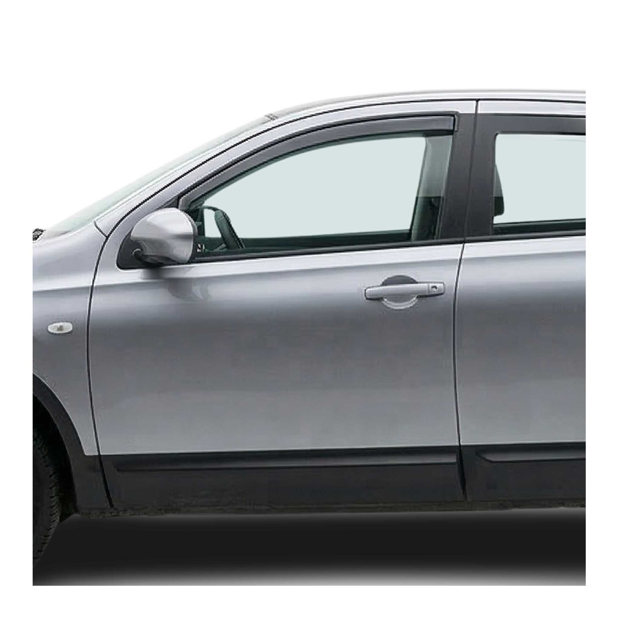 Windabweiser Regenabweiser für BMW X3 E83 2003-2010 Dunkel Acryl 2tlg