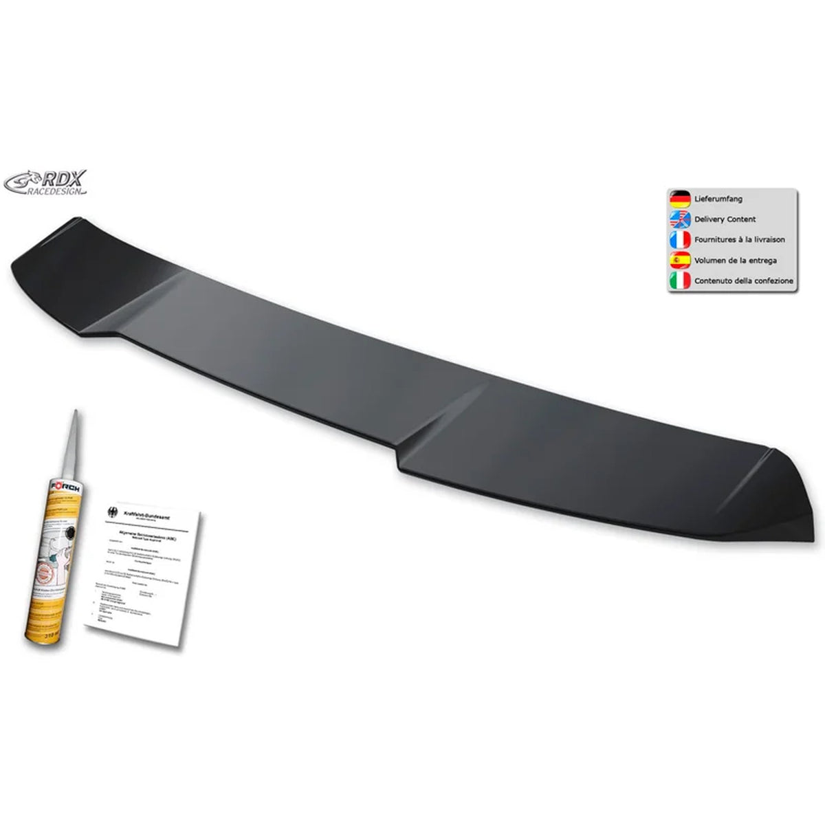 RDX Dachspoiler für VW Touran 5T 2015- Polyurethan TÜV