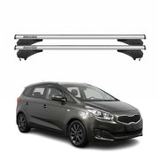 Menabo Dachträger Grundtäger für KIA Carens RP 2013-2019 Aluminium Silber 2 tlg