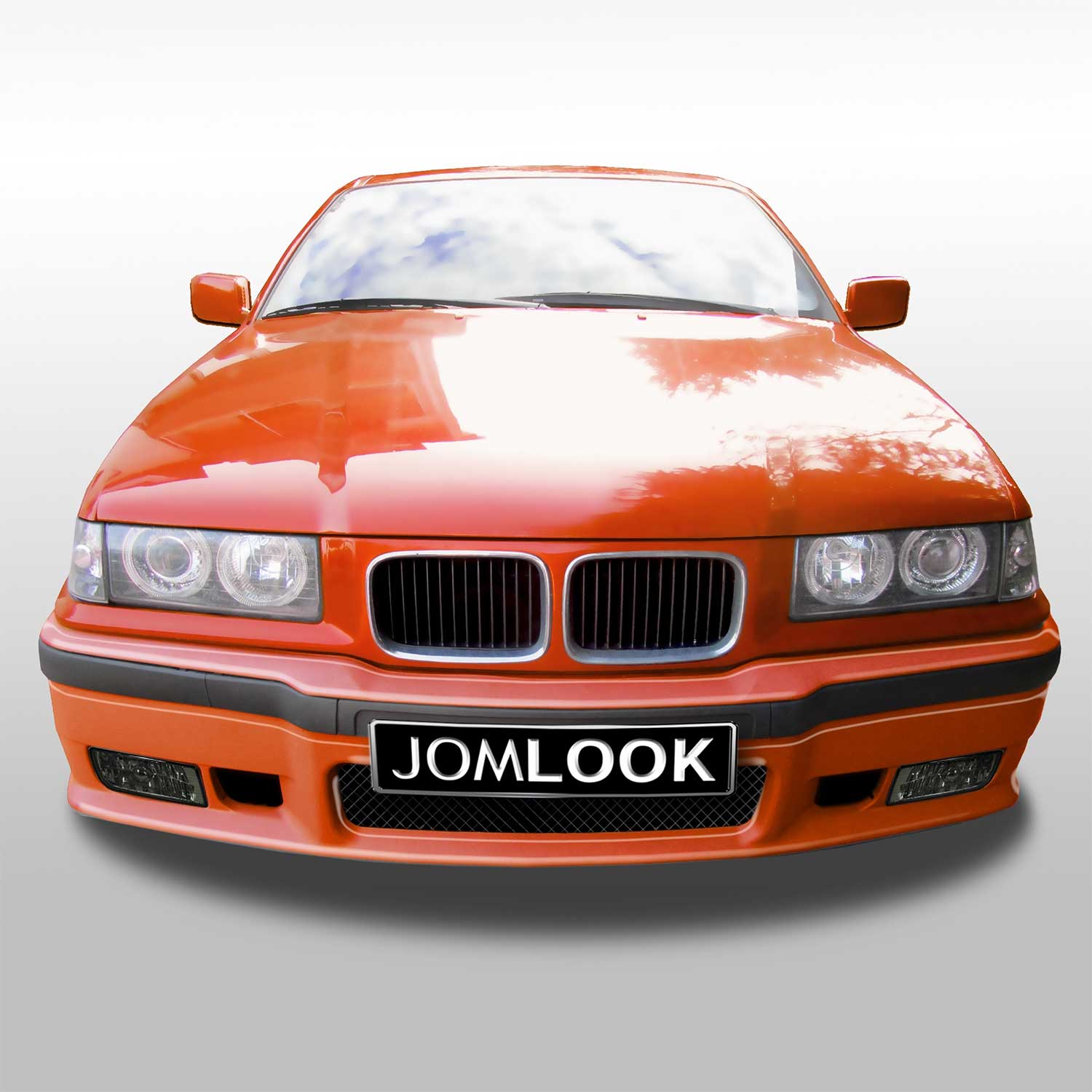 JOM Frontstoßstange Stoßstange für BMW 3er E36 1994-1999 Schwarz
