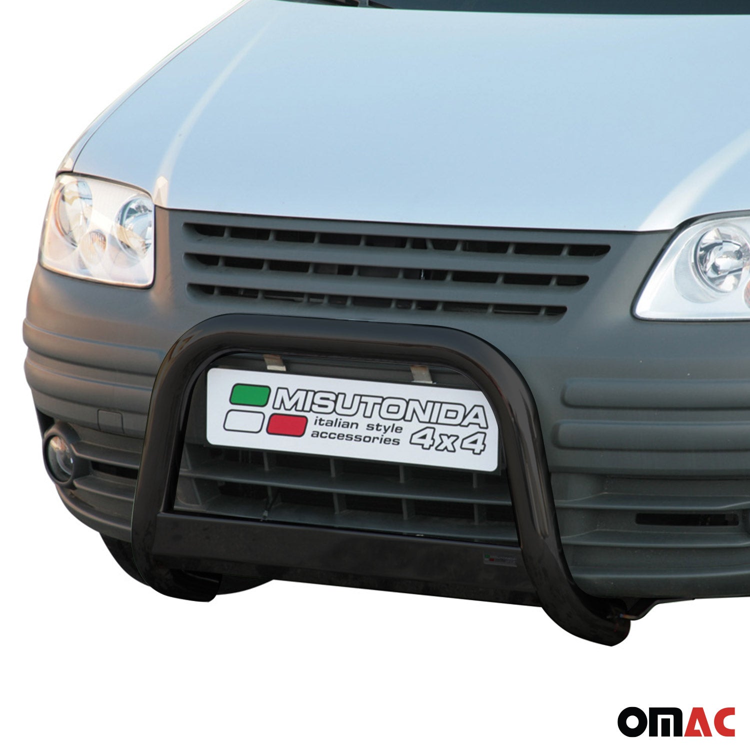 Frontbügel Frontschutzbügel für VW Caddy 2004-2015 ø63mm Stahl Schwarz Schutz