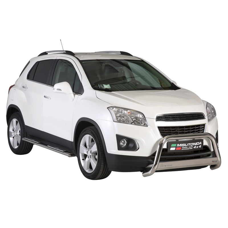 Frontbügel Frontschutzbügel für Chevrolet Trax 2013-2016 ø63mm Stahl Silber