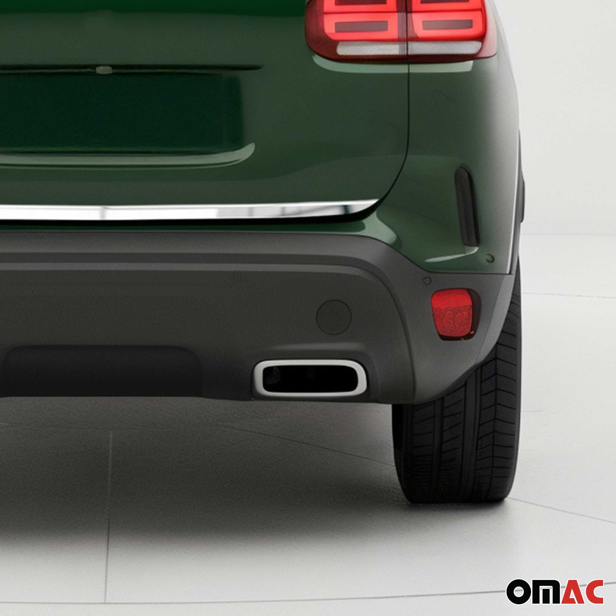 Kofferraumleiste Heckleiste für Citroen C5 Aircross 2018-2025 Untere Edelstahl