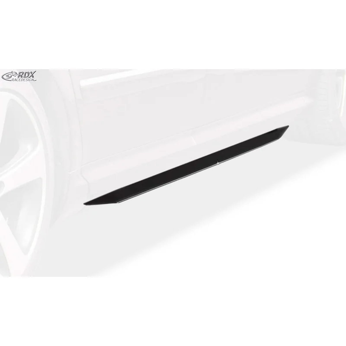 RDX Seitenschweller 'Slim' für Audi A8 D3 2003-2009 ABS Schwarz 2er-Set TÜV