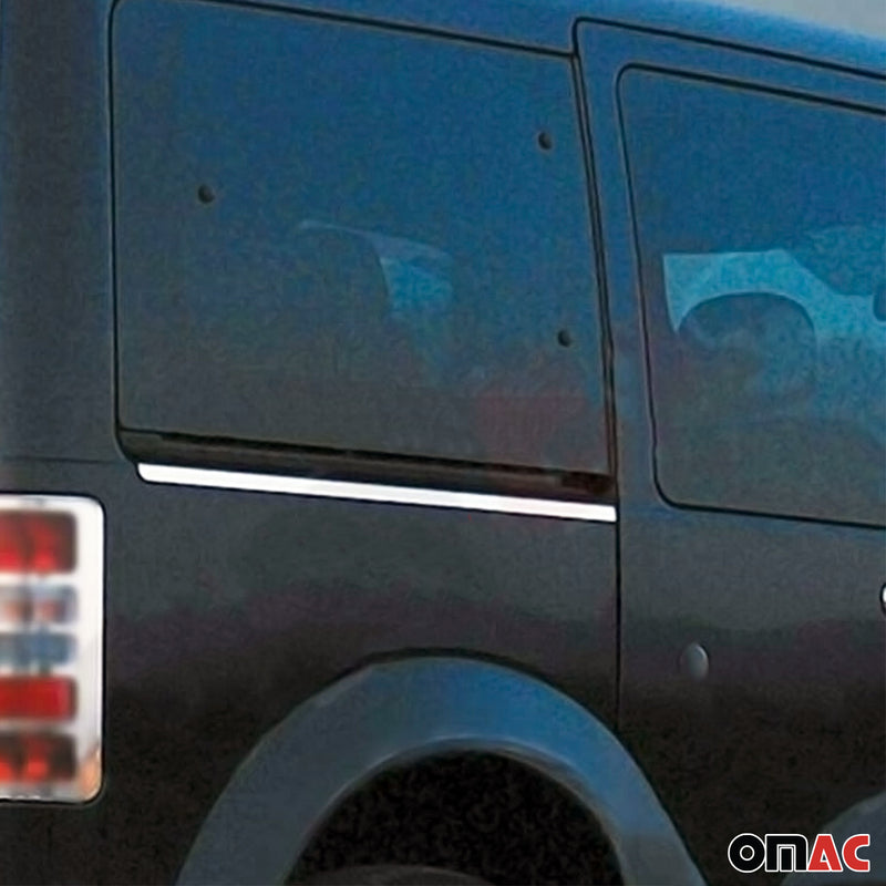 Seitentürleiste Türschutz für Ford Connect L2 Langer RS 2002-2014 Edelstahl 1x