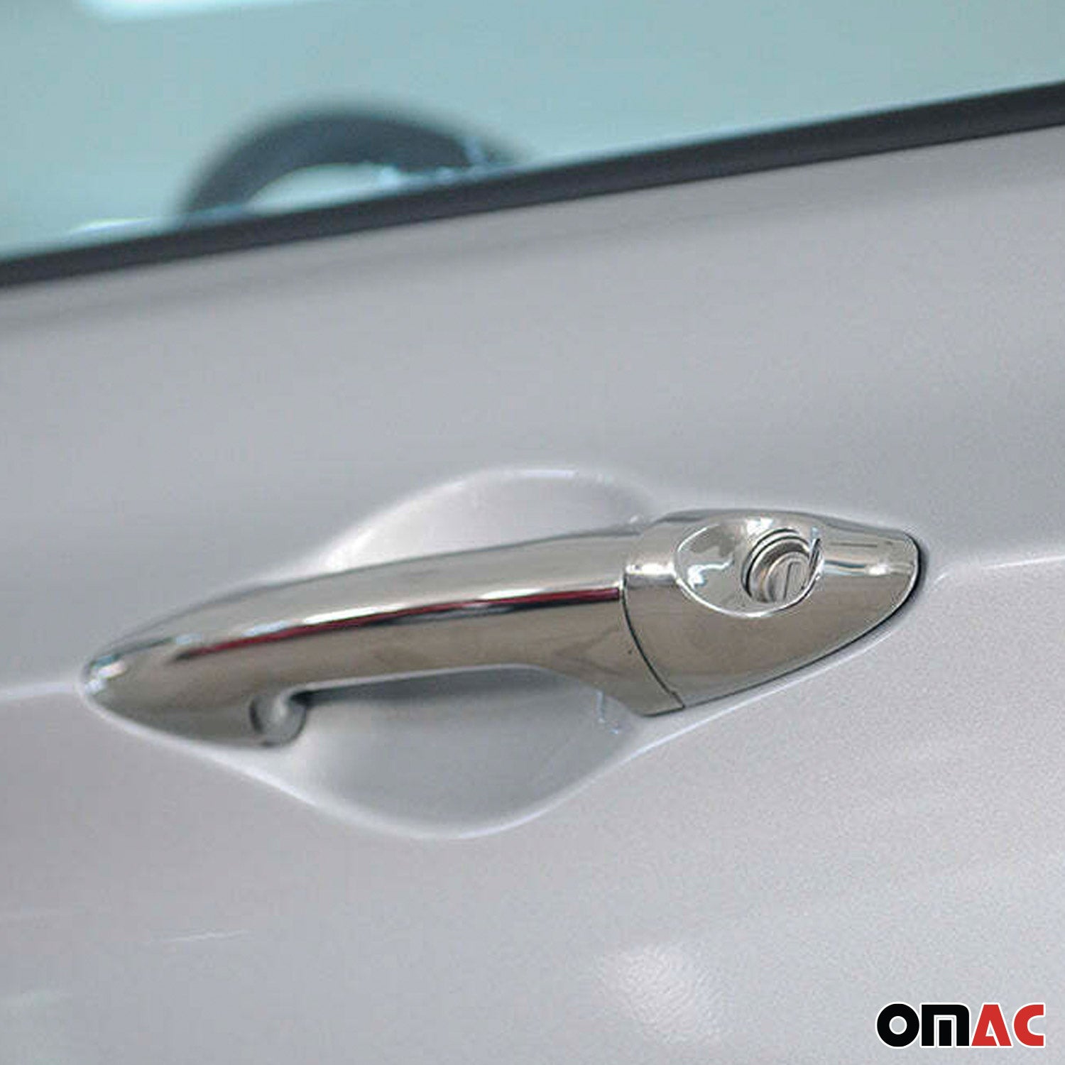 Chrom Türgriff Blende für Hyundai Accent 2010-2017 4-Tür Edelstahl 8tlg