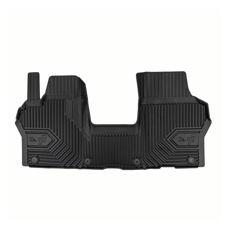 Fußmatten Gummimatten No.77 für VW ID. Buzz 2022-2025 TPE Gummi Schwarz 1 tlg