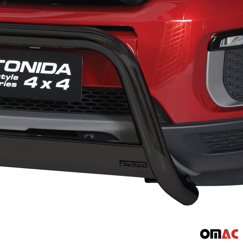 Frontbügel Frontschutzbügel für Range Rover Evoque 2016-2021 ø63mm Stahl Schwarz