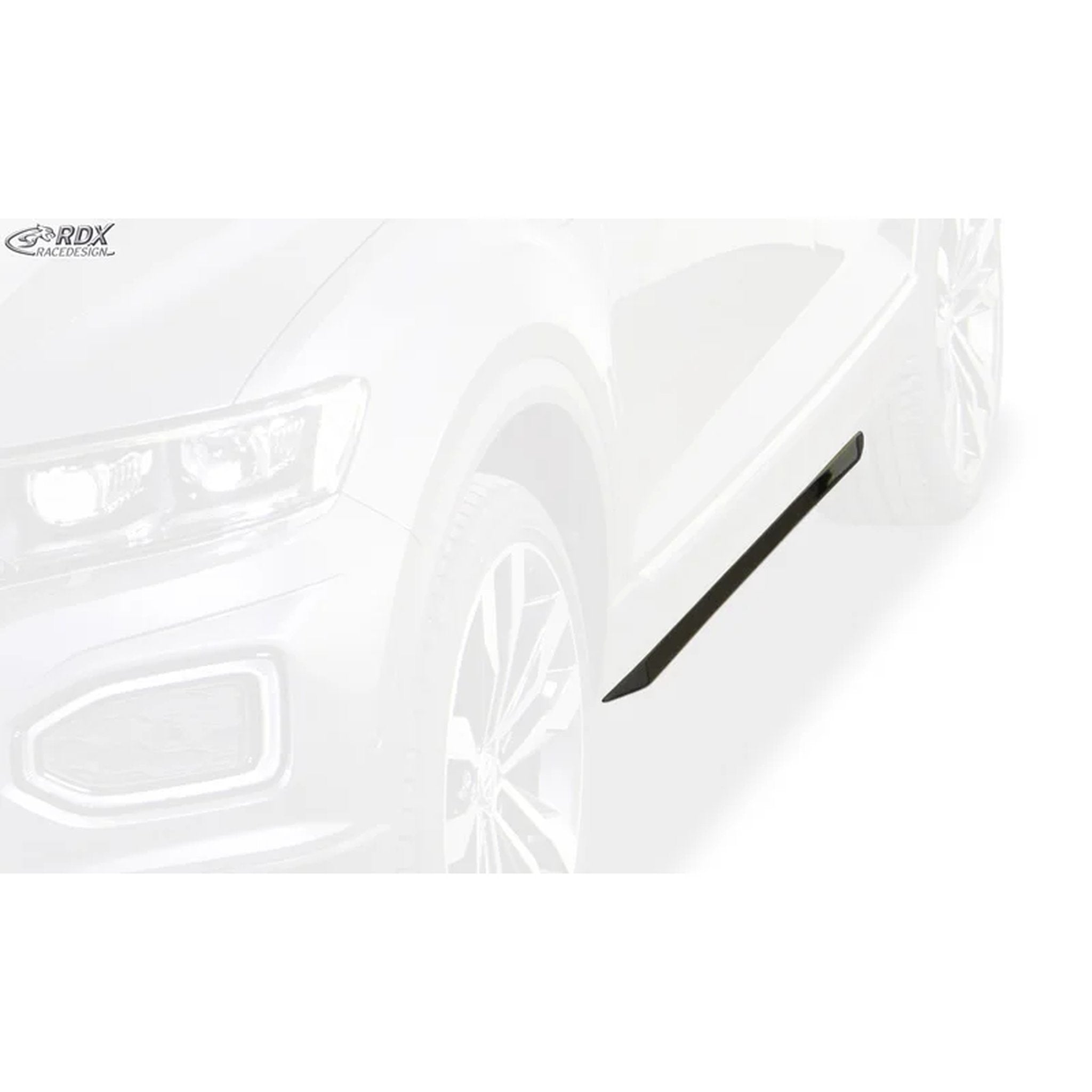 RDX Seitenschweller 'Slim' für VW T-Roc 2017- ABS Schwarz 2er-Set TÜV