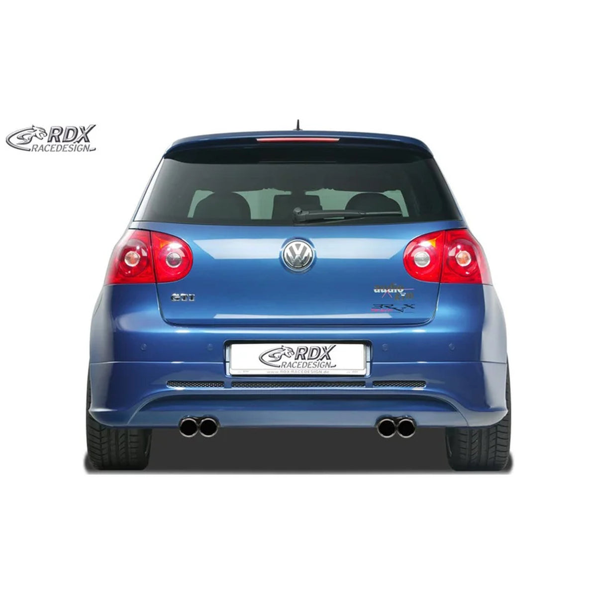 RDX Heckschürzenansatz für VW Golf V Schrägheck 2003-08 Auspuff Links/Rechts