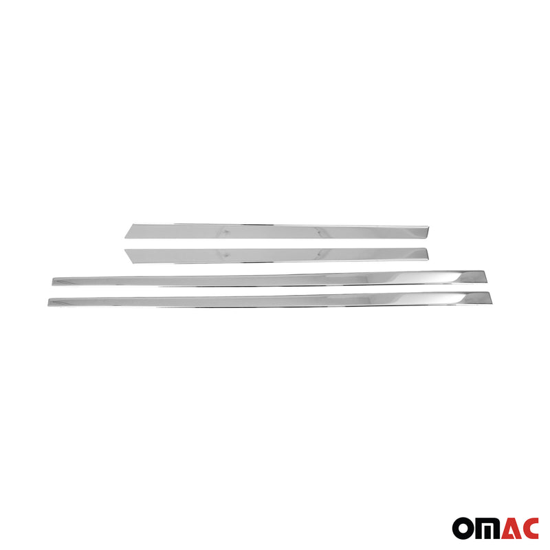 Seitentürleiste Türleisten Türschutzleiste für Skoda Octavia 2012-2021 Chrom 4x