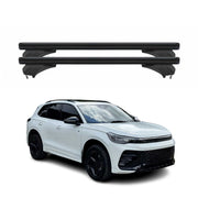 Menabo Dachträger Grundtäger für VW Tiguan III 2024-2026 Aluminium Schwarz 2 tlg