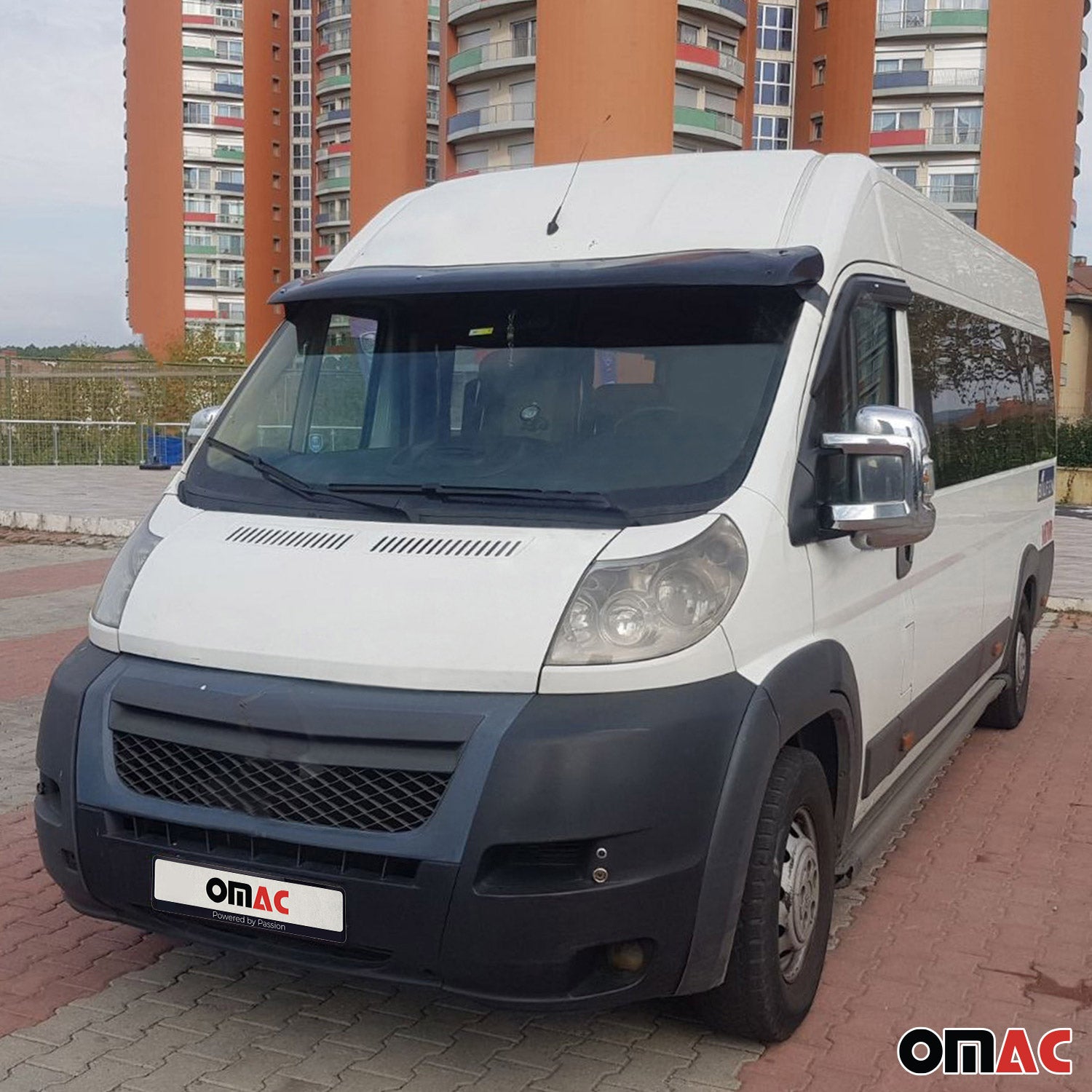 Sonnenblende äußeren Außensonnenblende für Fiat Ducato 2006-2026 Acryl