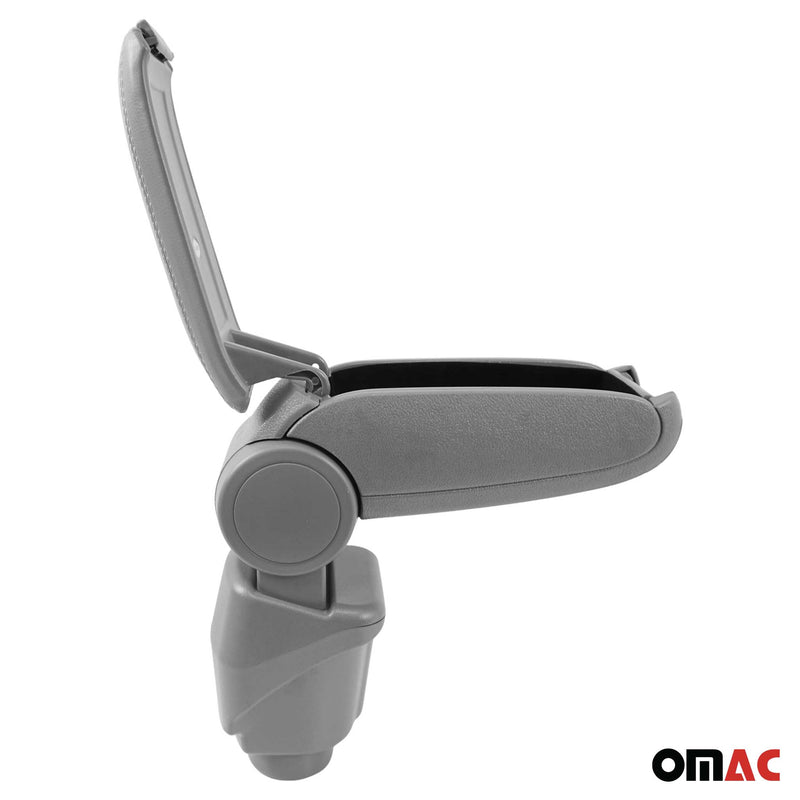 Mittelarmlehne Armlehne für Renault Fluence 2009-2013 PU-Leder ABS Grau