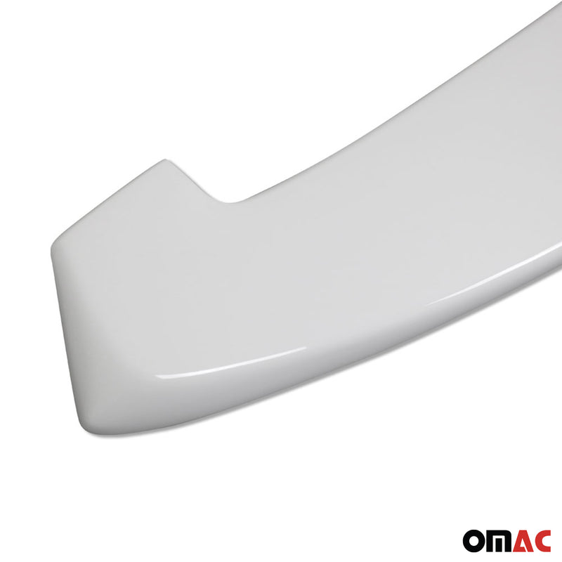 Rear spoiler roof spoiler for Fiat Punto Evo Grande Punto 2005-2012 painted white
