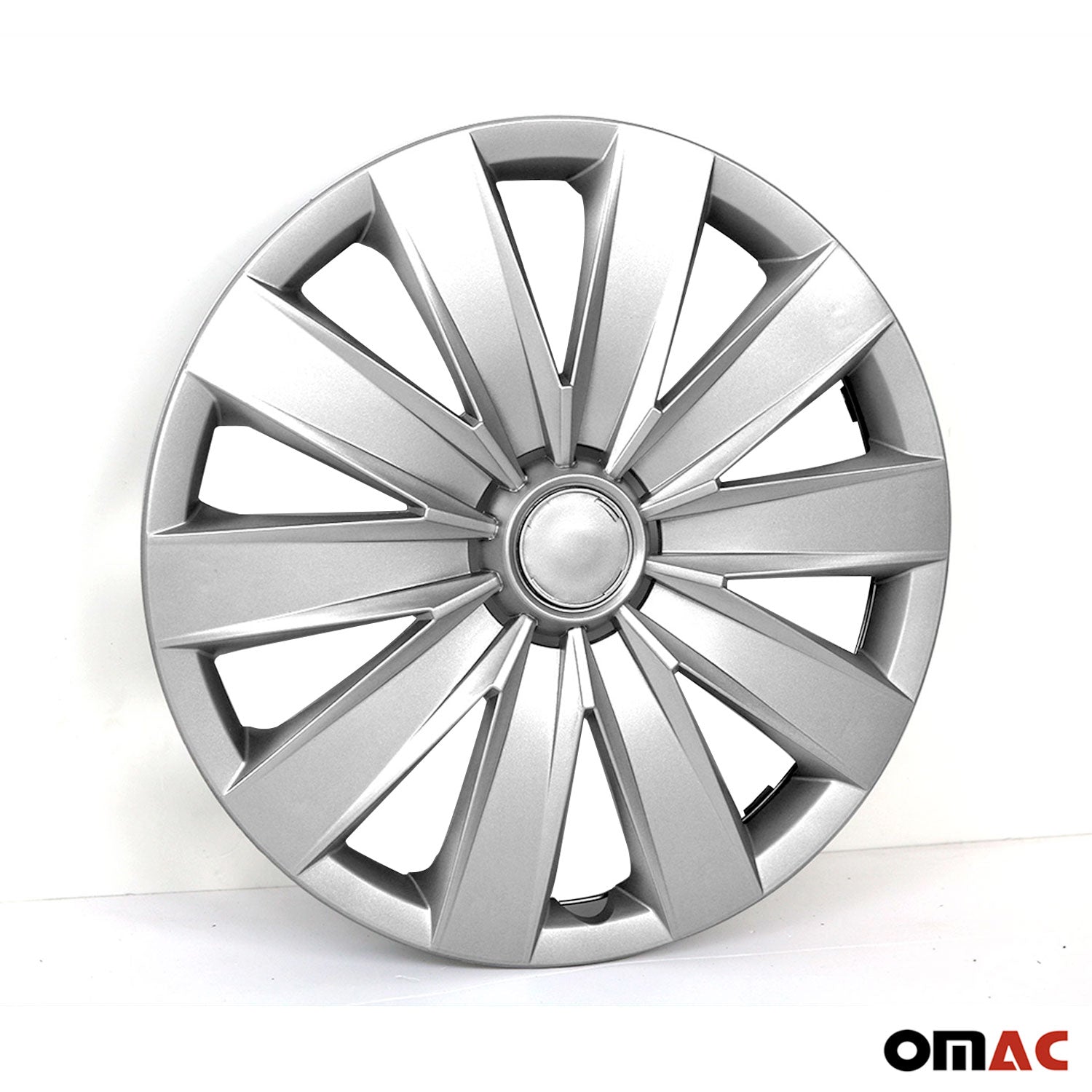 4x Radkappen Radblenden Radzierblenden für Auto KFZ PKW 16" Zoll ABS Silber