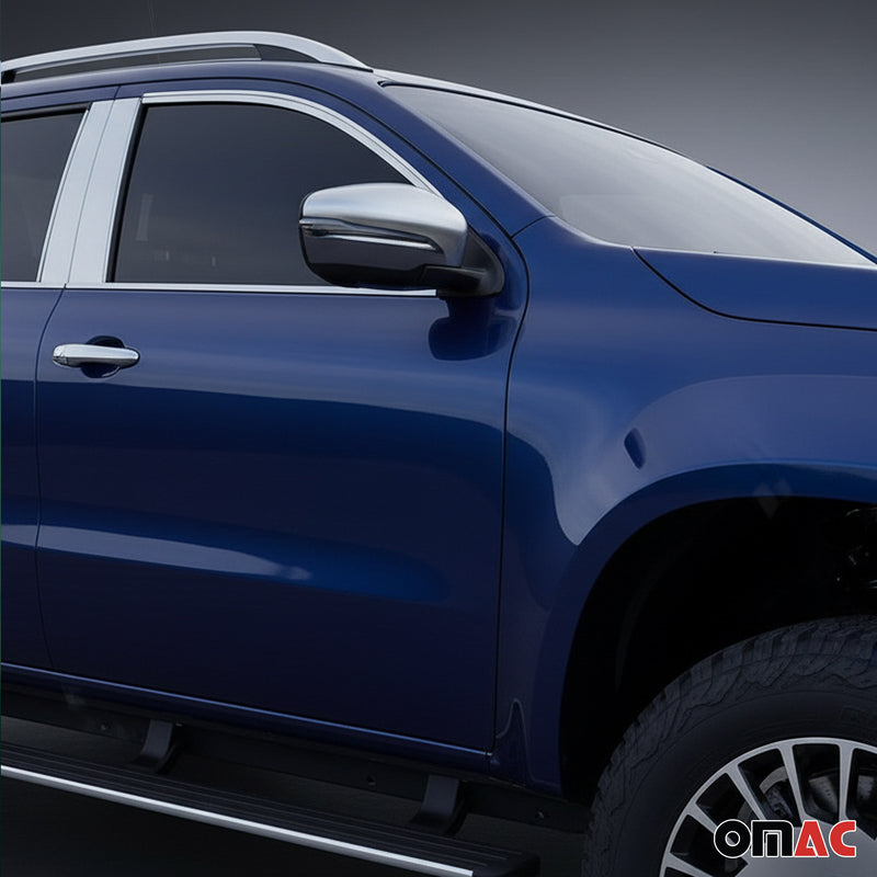 B-Säule Türsäulen Verkleidung für Mercedes X Klasse 2017-2020 Edelstahl 2tlg