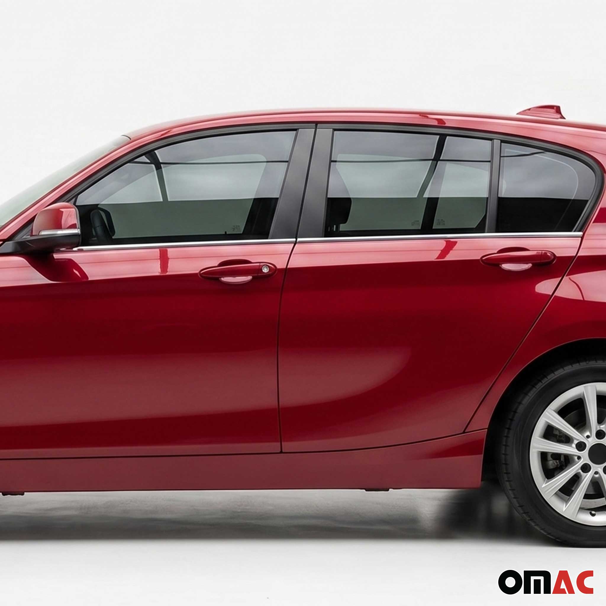 Fensterleisten Zierleisten für BMW 1er F20 2011-2019 Edelstahl Chrom 4tlg