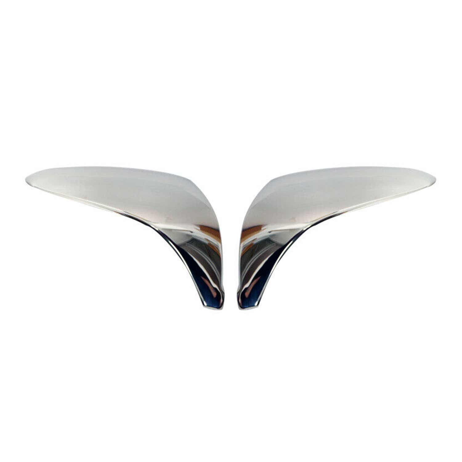 Spiegelkappen Spiegelabdeckung für Hyundai ix35 2010-2015 Edelstahl Chrom 2tlg