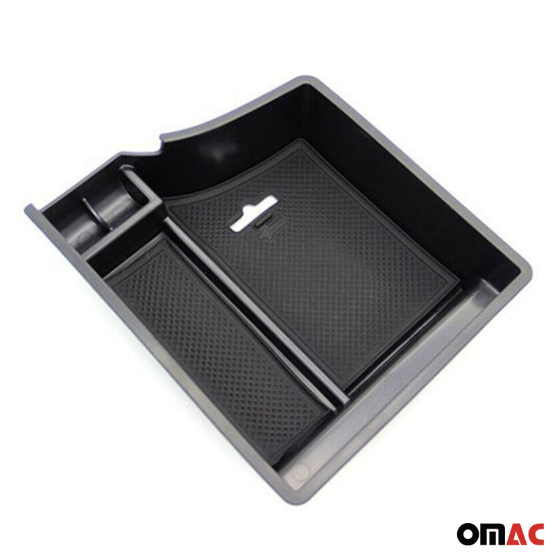 Armauflage Ablagebox Zentrale Storage-Box für Mazda CX-5 2015-2017 ABS Schwarz