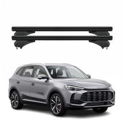 Menabo Dachträger Grundtäger für MG ZS II 2024-2026 Aluminium Schwarz 2 tlg