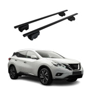 Dachträger Grundtäger für Nissan Murano 2014-2025 75kg Metall Schwarz 2 tlg