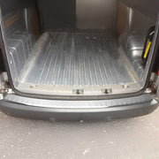 Ladekantenschutz Stoßstange für VW Caddy III 2003-15 Pre-FL Edelstahl gebürstet