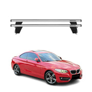 Menabo Dachträger Grundtäger für BMW 2er F22 Coupe 2012-2021 75kg Alu Grau 2x