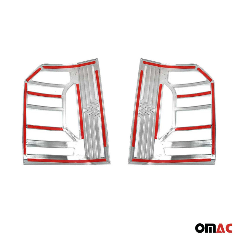 Rücklicht Leisten Heckleuchte für VW T6 T6.1 Transporter Caravelle Chrom ABS