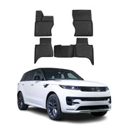 OMAC Gummimatten Fußmatte für Land Rover Range Rover LW 2013-2021 TPE Schwarz 4x