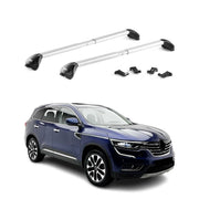 Dachträger Grundtäger für Renault Koleos mk2 2016-2024 100kg Alu Silber 2x ABE