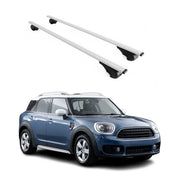 Dachträger Grundtäger für Mini Countryman F60 2017-2023 75kg Metall Silber 2 tlg