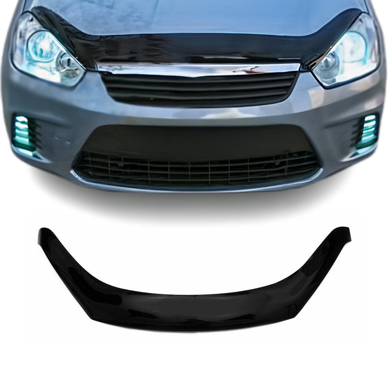 Motorhaube Deflektor Insekten Steinschlagschutz für Ford C-Max 2007-2010 Dunkel