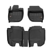 OMAC Gummi Fußmatten für Honda HR-V 2013-2021 Premium TPE Automatten Schwarz 3x