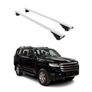 Dachträger Grundtäger für Toyota Land Cruiser J250 2024-2026 75kg Metall Grau 2x