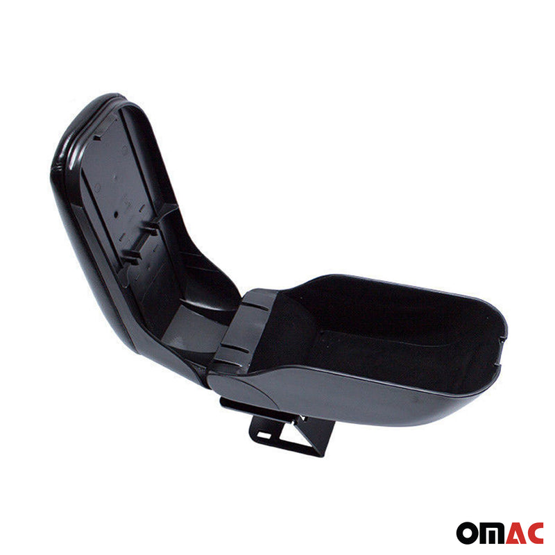 Mittelarmlehne Armlehne Mittelkonsole für Citroen C4 2009-2018 PU-Leder Schwarz