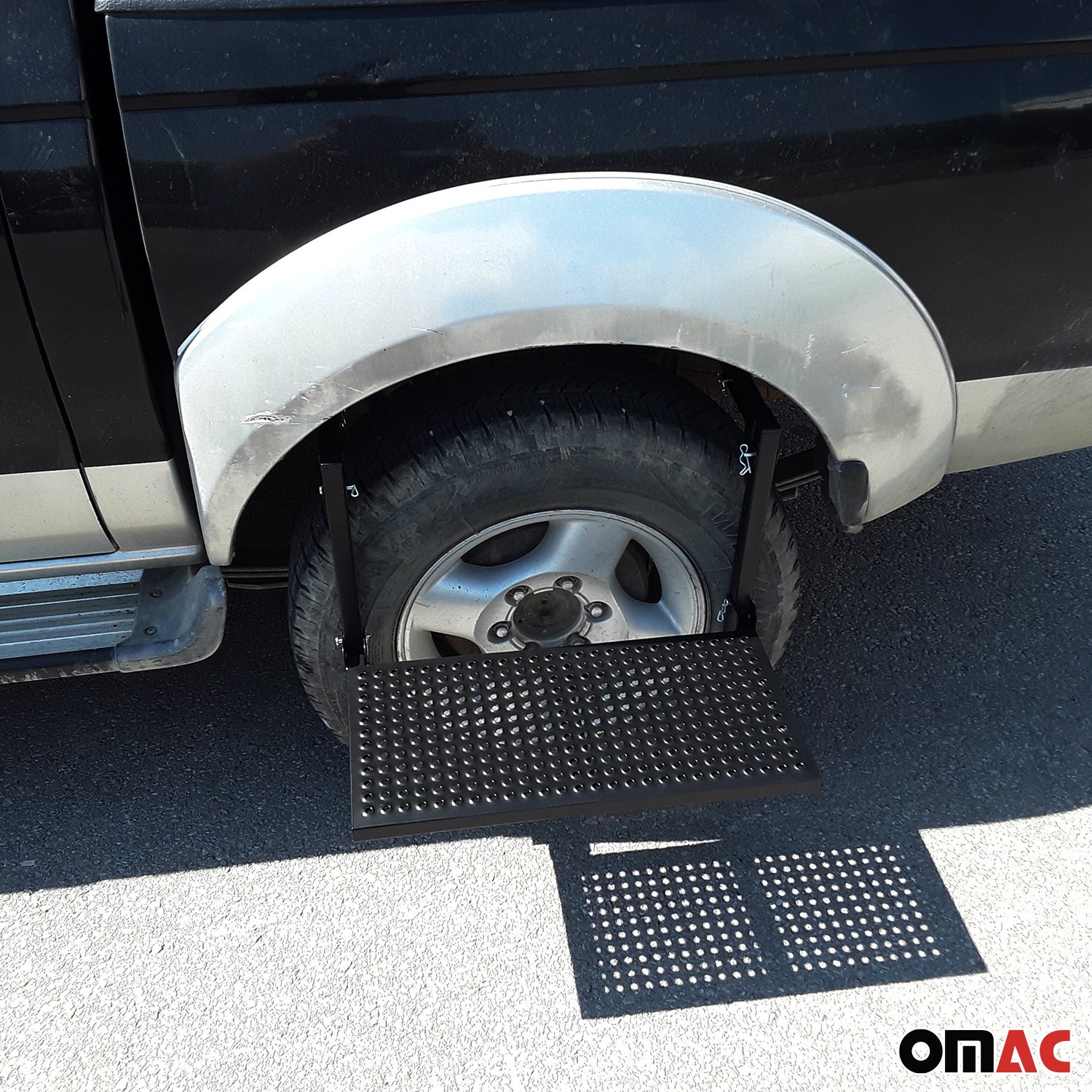 Radtritt Trittstufe Rad Stufe für Ford Bronco 2021-2025 Klappbar 55cm Stahl