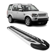 Trittbretter Seitenschweller Seitenbretter für Land Rover Discovery 2004-17 Alu