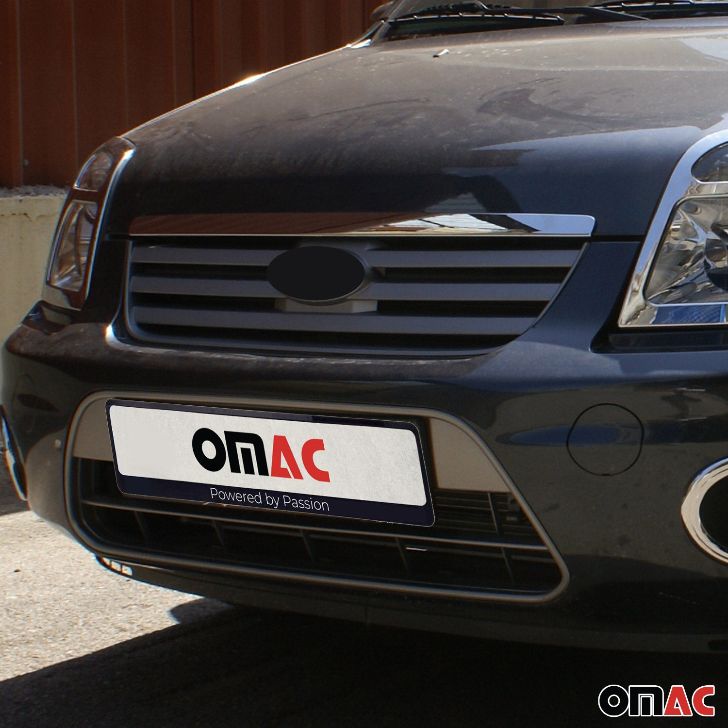 Motorhaube Chromleiste Frontleiste für Ford Connect 2009-2014 Edelstahl Chrom