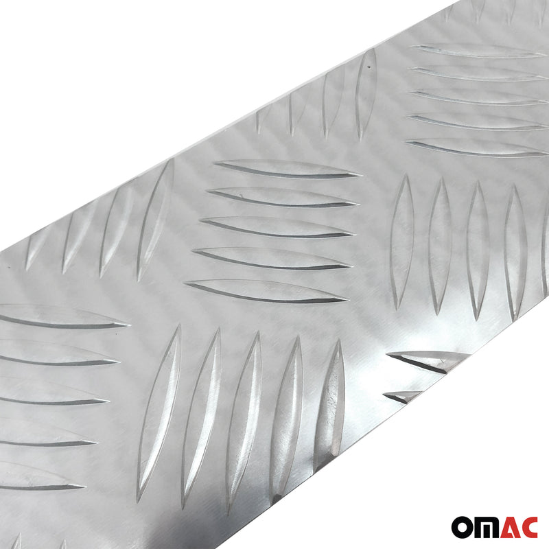 Ladekantenschutz Stoßstange für Ford Transit Tourneo Custom 2023-25 Alu Silber