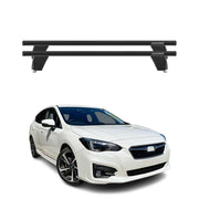 Menabo Dachträger für Subaru Impreza mk5 Stufenheck 2016-2023 75kg Alu Schwarz