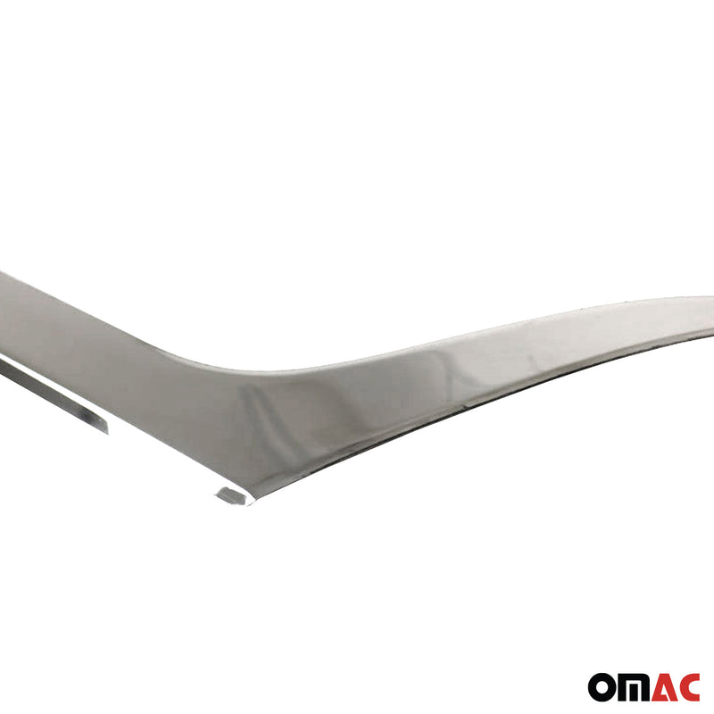 Kühlergrill Leisten Grillleisten für Renault Megane 2009-2012 Edelstahl Silber