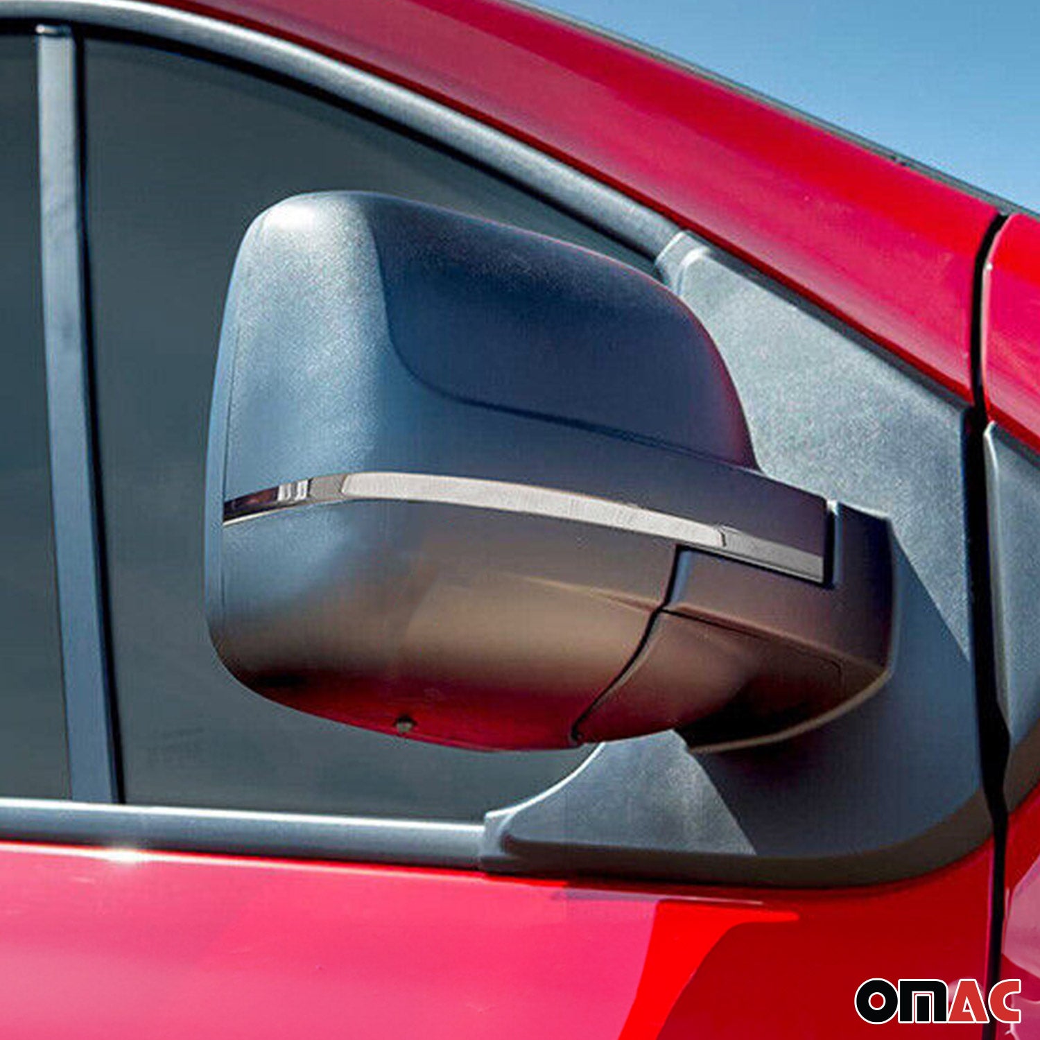 Spiegelkappen Leiste für Renault Trafic 2014-2024 Edelstahl Chrom 2tlg