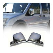 Spiegelkappen Spiegelabdeckung für Ford Tourneo Connect 2002-2009 Chrom ABS