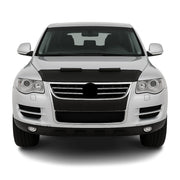 Haubenbra Steinschlagschutz Bonnet Bra für VW Touareg 2003-2010 Schwarz Halb