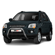 Frontbügel Frontschutzbügel für Kia Sportage 2008-2010 mit ABE Silber Rammschutz