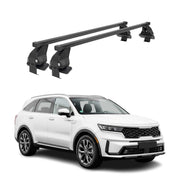 Menabo Dachträger Grundtäger für Kia Sorento MQ4 2021-2026 50kg Stahl Schwarz 2x