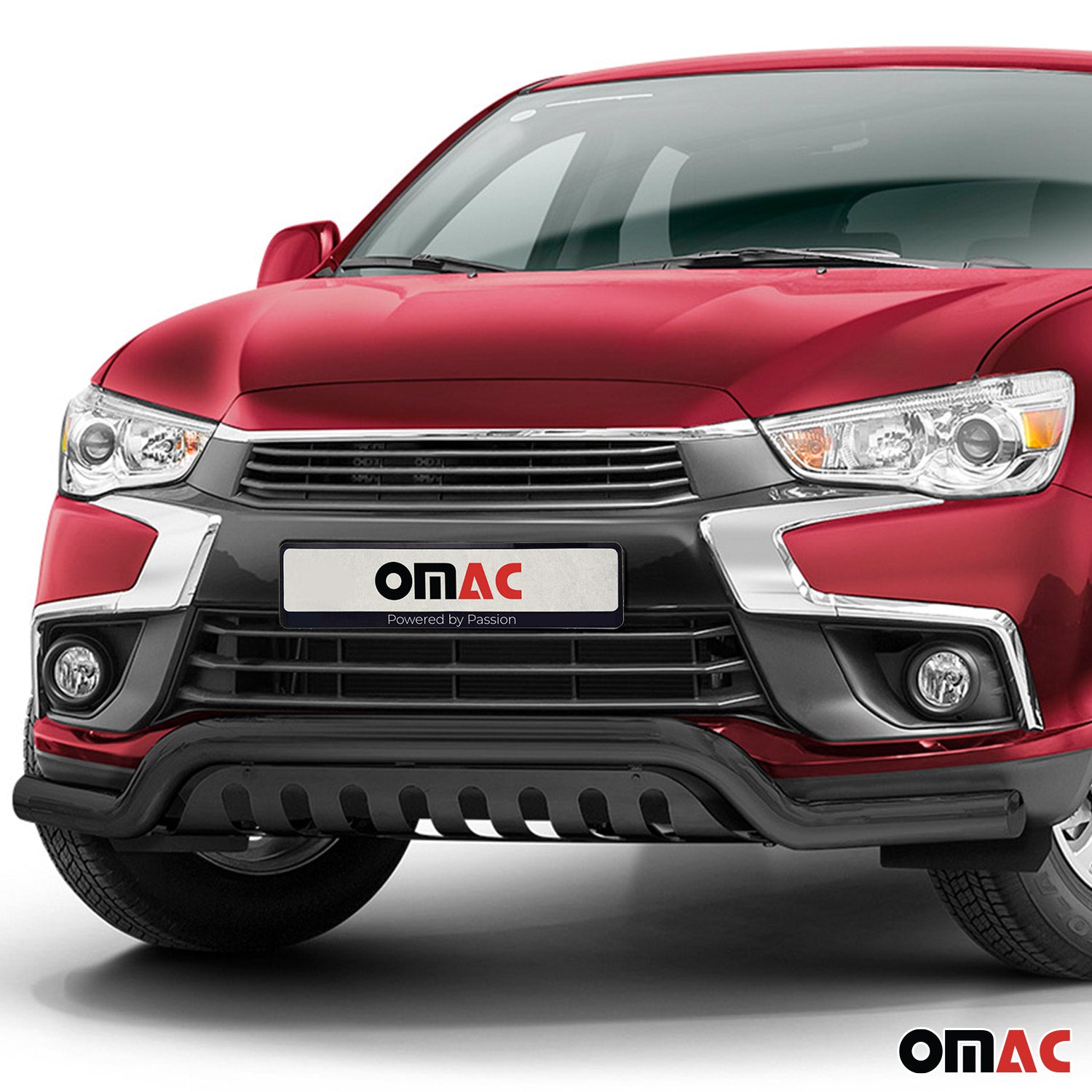 Frontbügel Frontschutzbügel für Mitsubishi ASX 2017-2022 Edelstahl ABE Schwarz