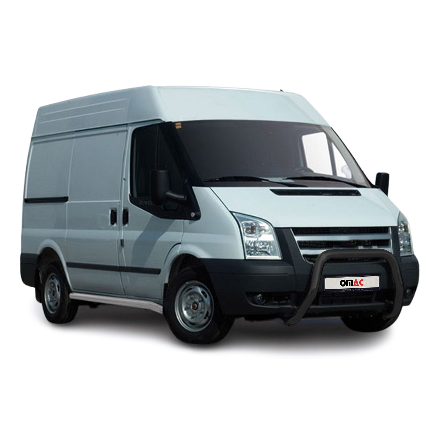 Frontbügel Frontschutzbügel für Ford Transit 2006-2012 mit ABE Stahl Schwarz